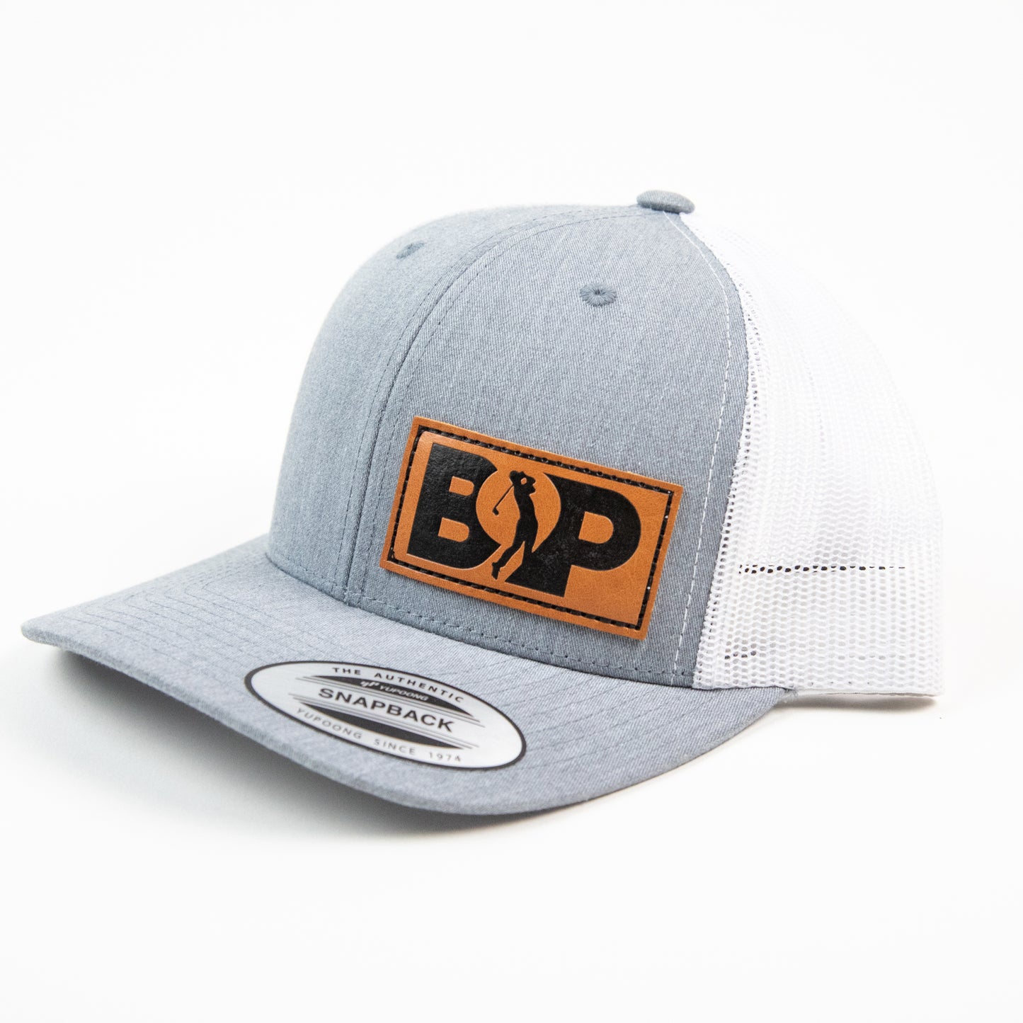 Heather Gray Snapback Fore Left