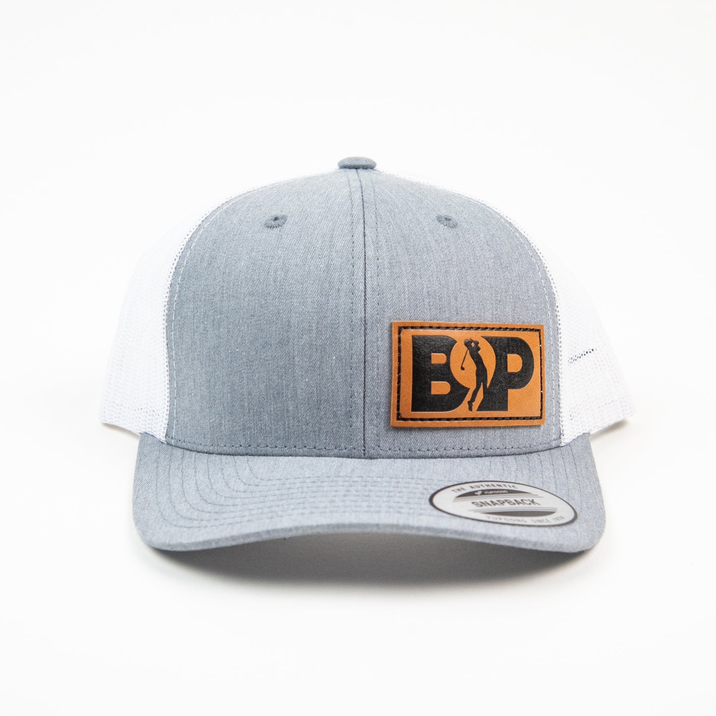 Heather Gray Snapback Fore Left